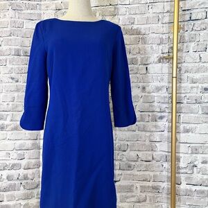 Eliza J Royal Blue Long Sleeve Dress